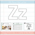 Toddler & Preschool | Letter Zz Curriculum