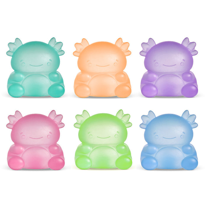 Top Trenz Abby the Axolotl Super Duper Sugar Squisher - Squishy Sensory Toy - Assorted