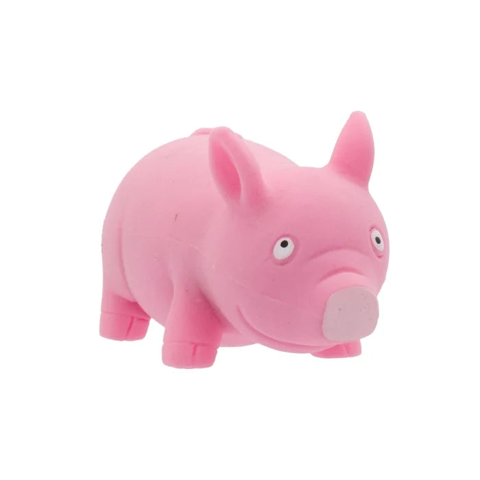 Toysmith Farm Fresh Pulled Pork 3.5 Inch Stretchy Sand Sensory Fidget Toy