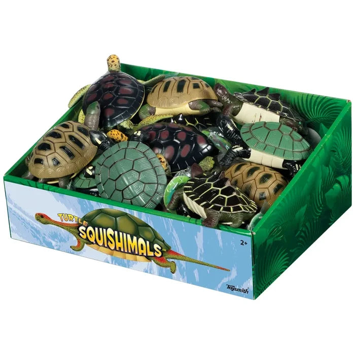 Toysmith Turtle Squishimals - Sensory Squish Fidget Toy
