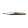 Curved stainless steel non-magnetic watch tweezers 5A for precise handling of watch components, by That Watch Shop.