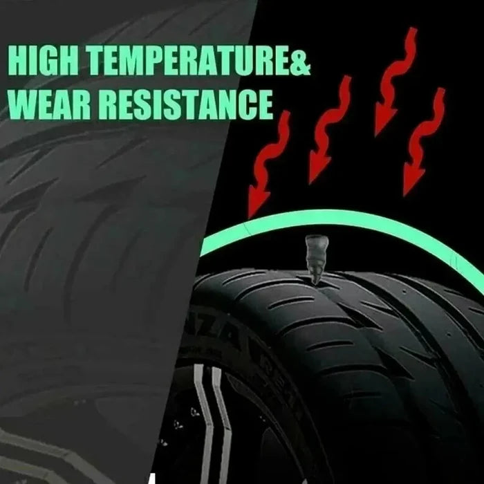 Habicare HBC tyre repair set with tools and patches for quick roadside tire repairs, available in various sets.