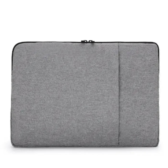Black 9eight5 Habicare universal laptop sleeve case with padded interior and secure zipper for devices and laptops.