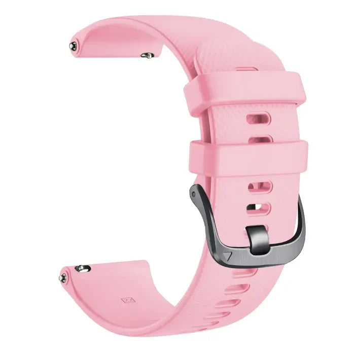 Habicare universal silicone strap for Garmin Watch Series, available in 13 colors, designed for comfortable TWS wear.