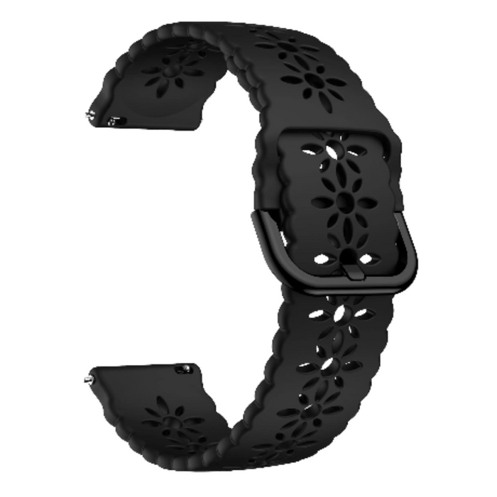 Habicare TWS universal watch band for Garmin 20mm series in multiple colors, showing the adjustable strap and clasp.