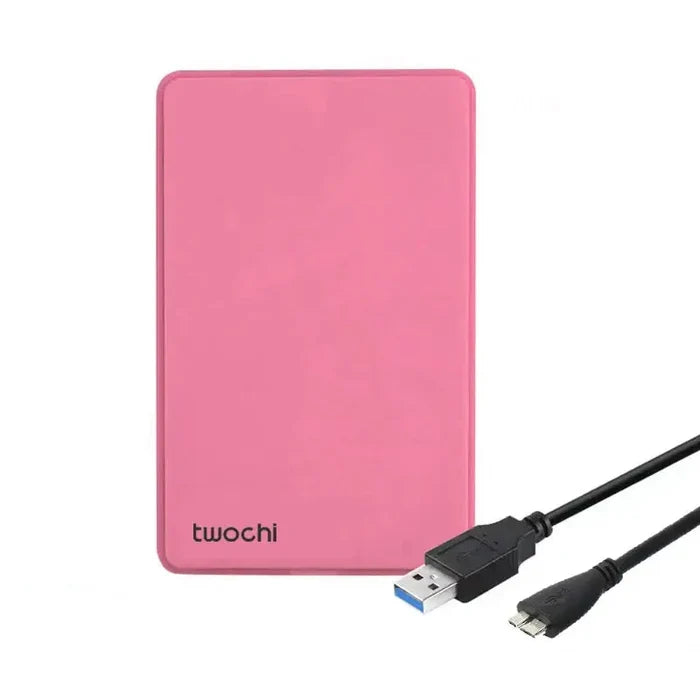 Habicare USB 3.0 external hard drive for PC, Mac, Xbox, and PS4 in 5 colors, 80GB to 2TB capacity, TWS model