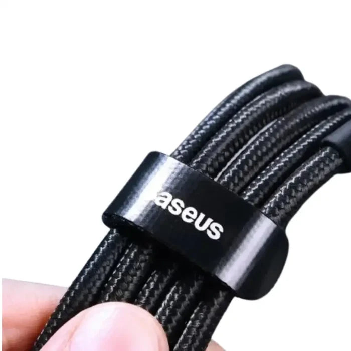 Habicare 9eight5 USB-C PD charger cord for iPhone 15/16 and MacBook, durable cable with fast charging capability.