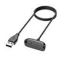 Habicare USB charger cable for Fitbit Inspire and Ace series, TWS compatible, 100cm long for convenient charging.