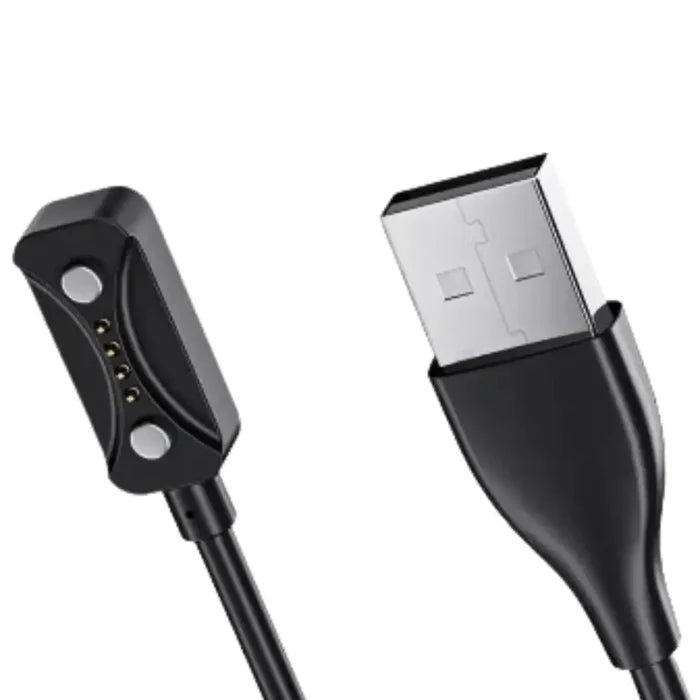 Habicare USB charger cable for Boneng Polar Pacer and Ignite 3 TWS earbuds, compatible charging accessory with durable design.
