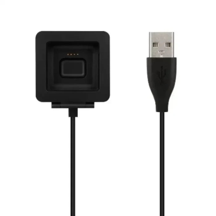 Habicare TWS USB charger cable for Fitbit Blaze smartwatch, showing the durable charging cord with USB connector.