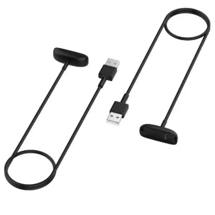 Habicare TWS USB charger cable for Fitbit Inspire and Ace series fitness trackers, with connector compatible with Fitbit devices.