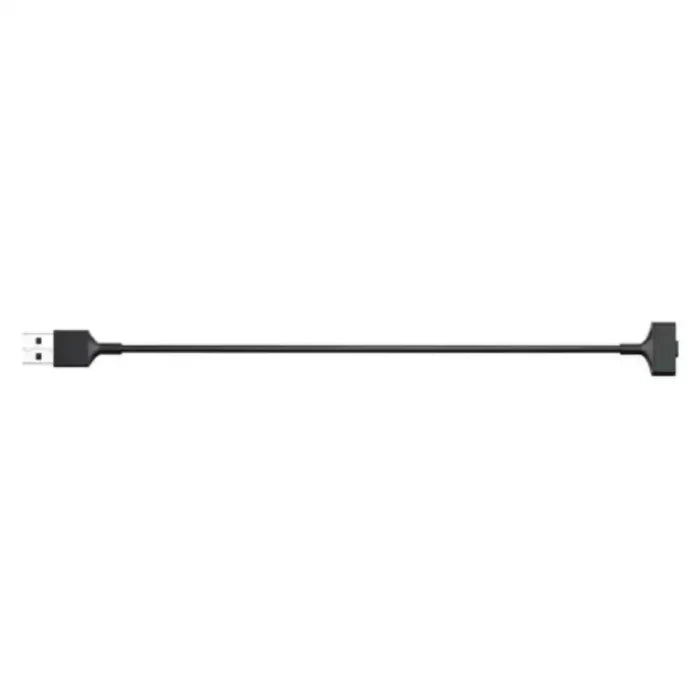 Habicare USB charger cable for Fitbit Ionic TWS smartwatch, compatible charging cable in black with connectors visible.