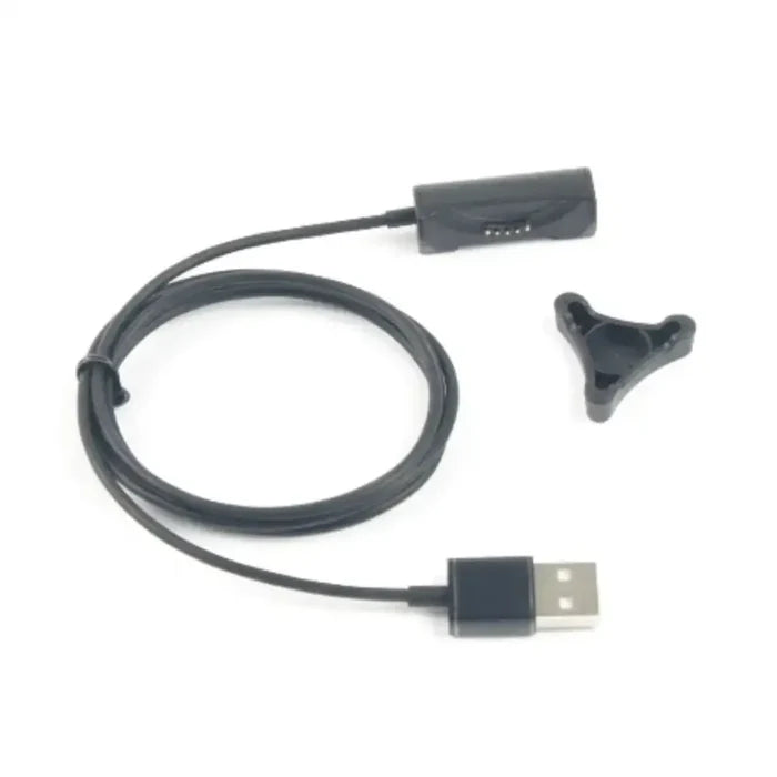 Habicare USB charger cable for LG Watch Urbane W200, TWS type, black, 1 meter long, designed for smartwatch charging.