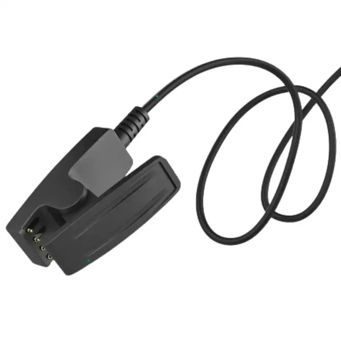 Habicare TWS USB charger for Garmin Lily and Forerunner series watches, compact charging cable with USB connector.