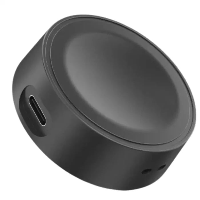Habicare USB TWS charger for Samsung Watch 4-7 Classic and Standard models, showing the compact charging device.