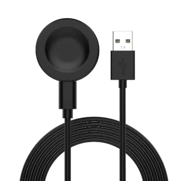 Habicare USB charging cable for Huawei Watch GT Series TWS smartwatch, showing the cable with USB connector and compatible smartwatch end.