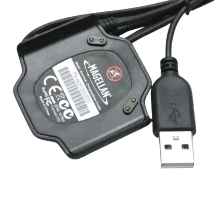 Black Habicare USB charging cable for Magellan Switch Up TWS earbuds, 1 meter long, compatible with Magellan Switch Up devices.