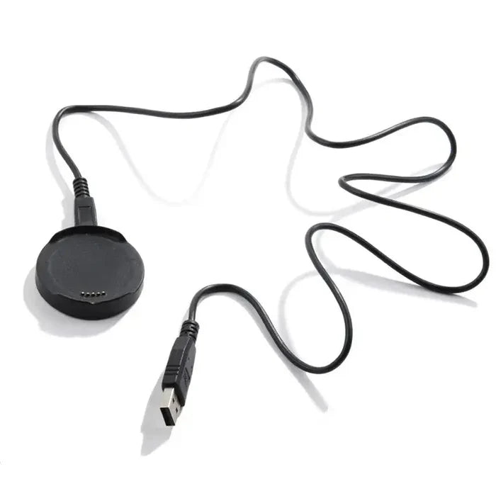 Habicare USB charging dock and cradle for LG G Watch W100 TWS smart watch with cable and adapter for easy charging.