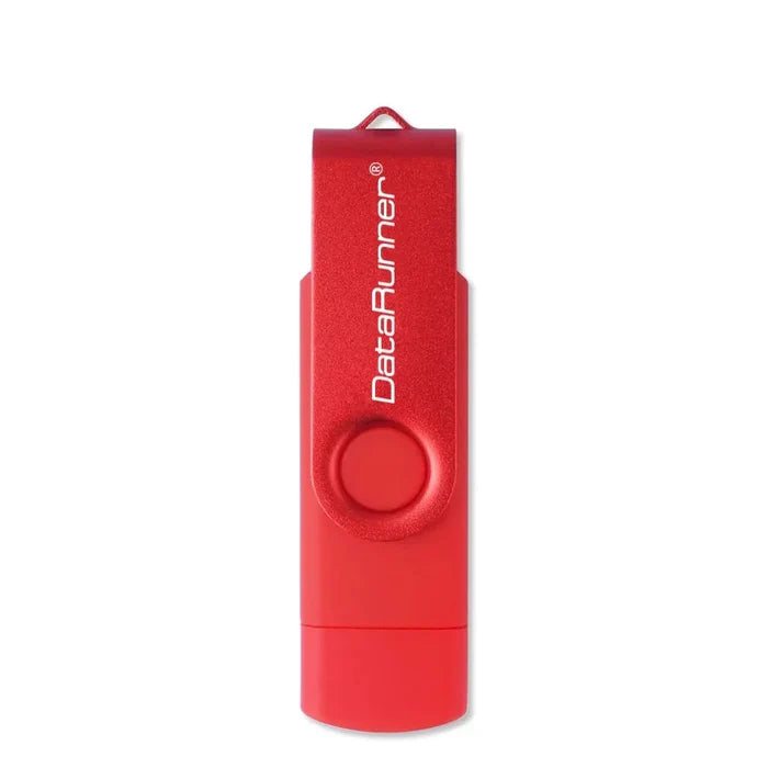Habicare TWS USB flash drive in black, 8GB to 128GB capacity, designed for Android and PC data storage and transfer.