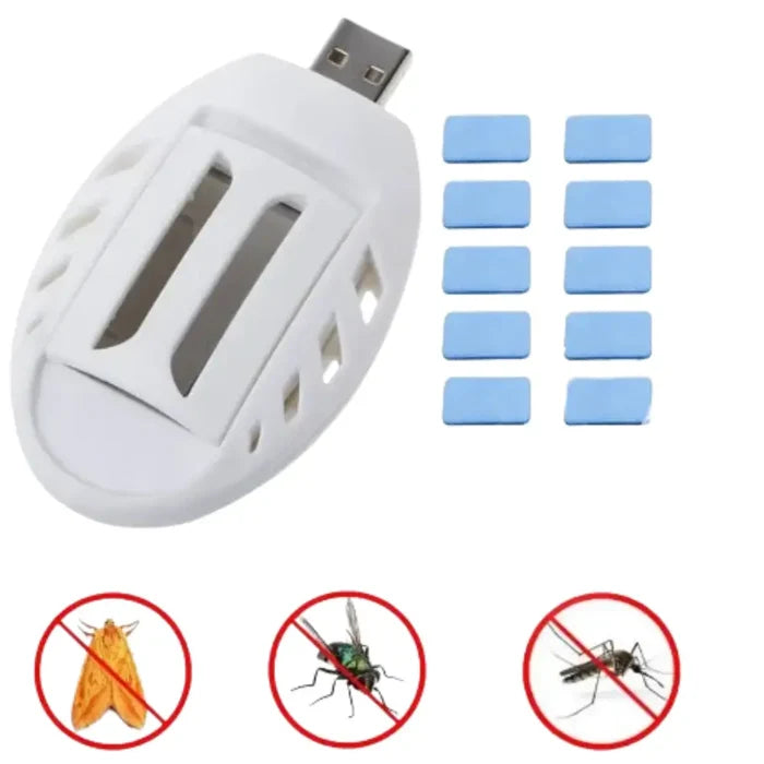 Habicare USB Mosquito Killer device, portable insect repellent for home and outdoor use with SS design.