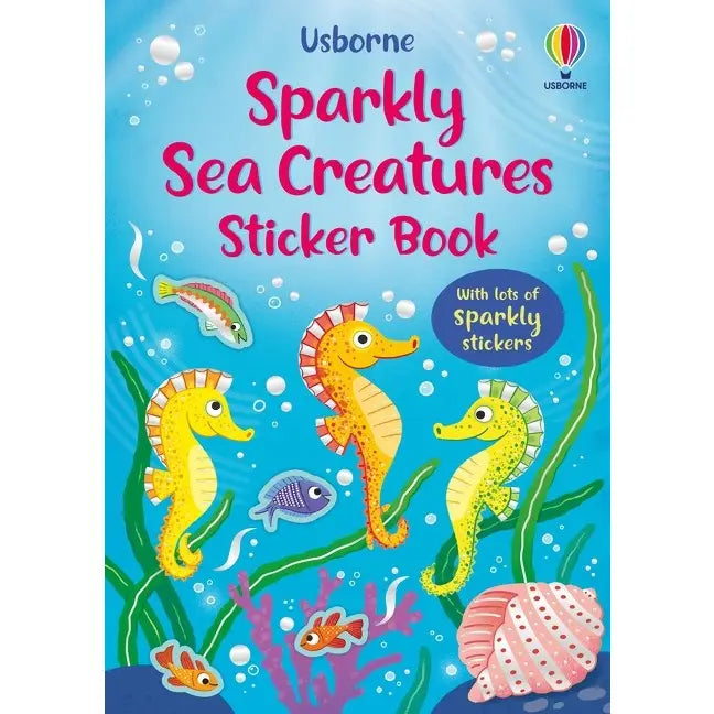 Usborne Sticker Book - Sparkly Sea Creatures