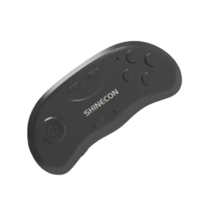 Habicare 9eight5 VR glasses for movies and gaming with adjustable head straps and support for controllers.