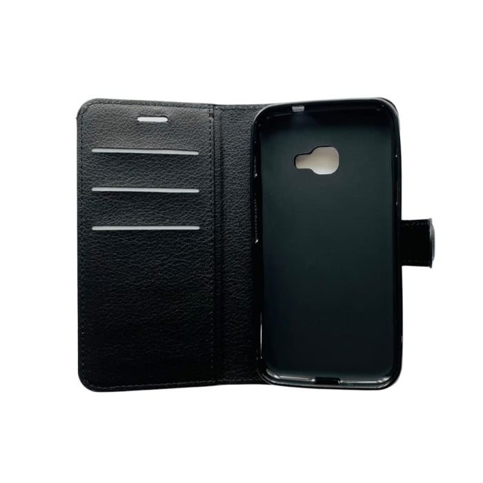 Samsung Galaxy Xcover 4/4S wallet case by 9eight5, featuring card slots and protective cover for versatile phone protection.