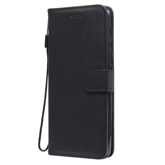 Blue 9eight5 wallet case for Samsung Galaxy Xcover 5/5s, with card slots and protective cover for phone.