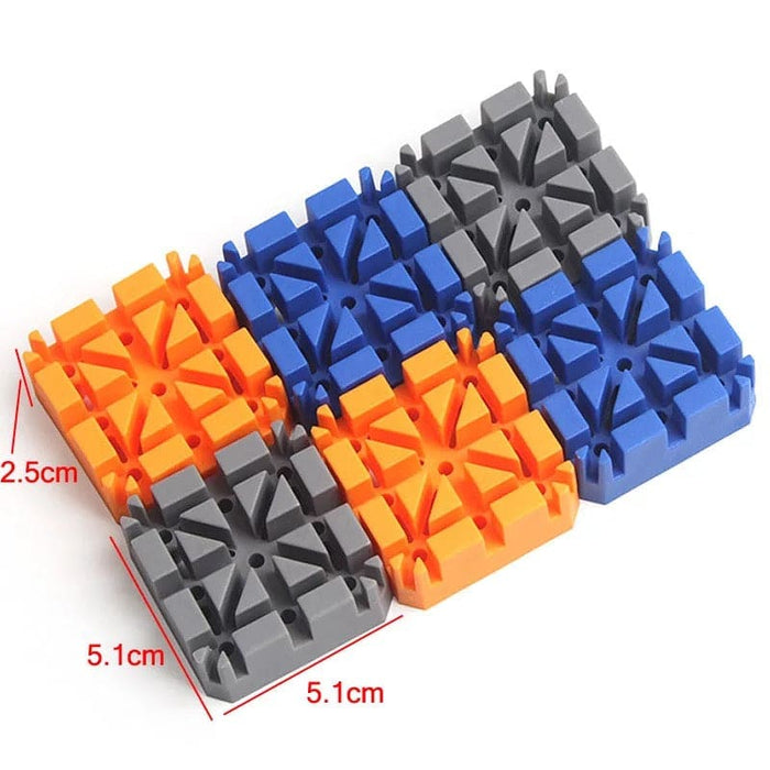 Watch band and bracelet holder for watch tools, black plastic organizer for storing watch straps and jewelry accessories.