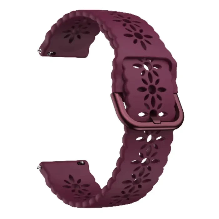 Habicare TWS watch band for Garmin Venu 2 Plus Series in 10 color options, flexible silicone strap for smartwatch accessories.