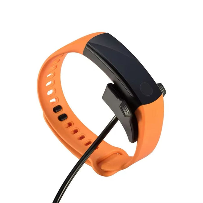 Huawei Band and Honor Band watch charger with orange and black design, compatible with fitness trackers from That Watch Shop.