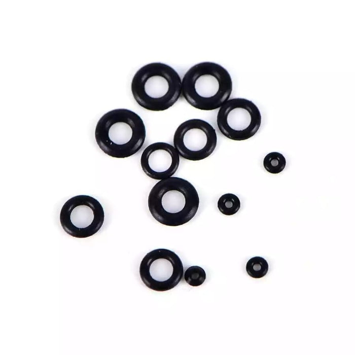 Set of watch O-rings for waterproof watches, compatible with various watch tools, designed to ensure water resistance.