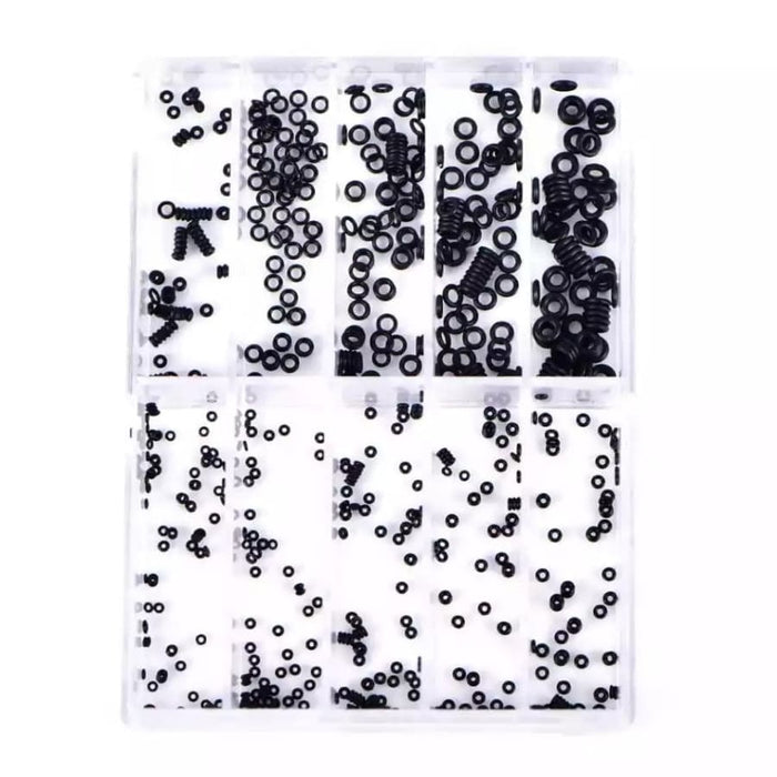 Set of watch O-rings for waterproof watches, designed to ensure water resistance, made by That Watch Shop.