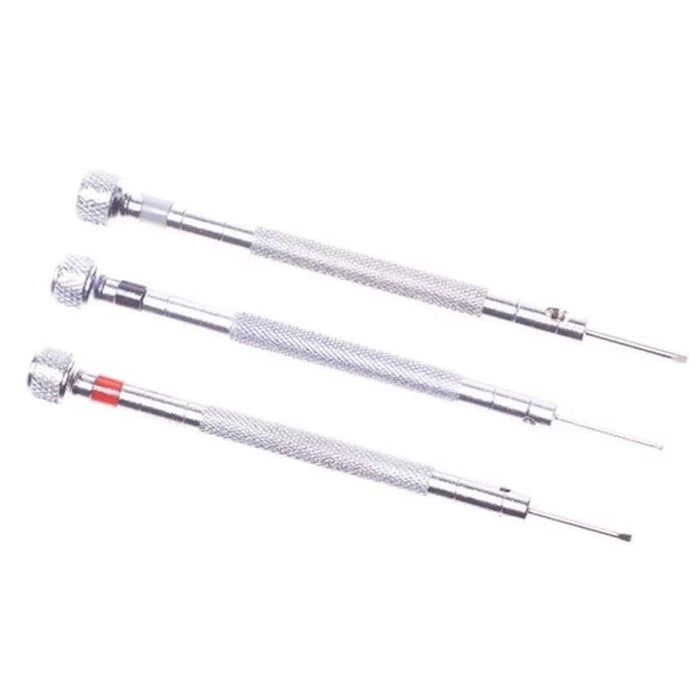 Set of 147 watch repair tools from That Watch Shop, including screwdrivers, tweezers, and watch case openers for watch maintenance.