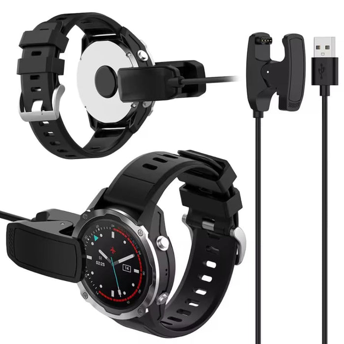 Garmin Descent series charger cable for watches, compatible with That Watch Shop charging accessories.