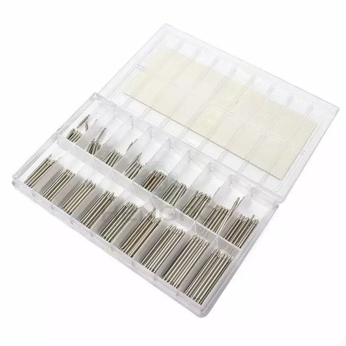 Watch strap springs for watch tools, used to secure and replace watch bands, shown with small metal springs in the image.