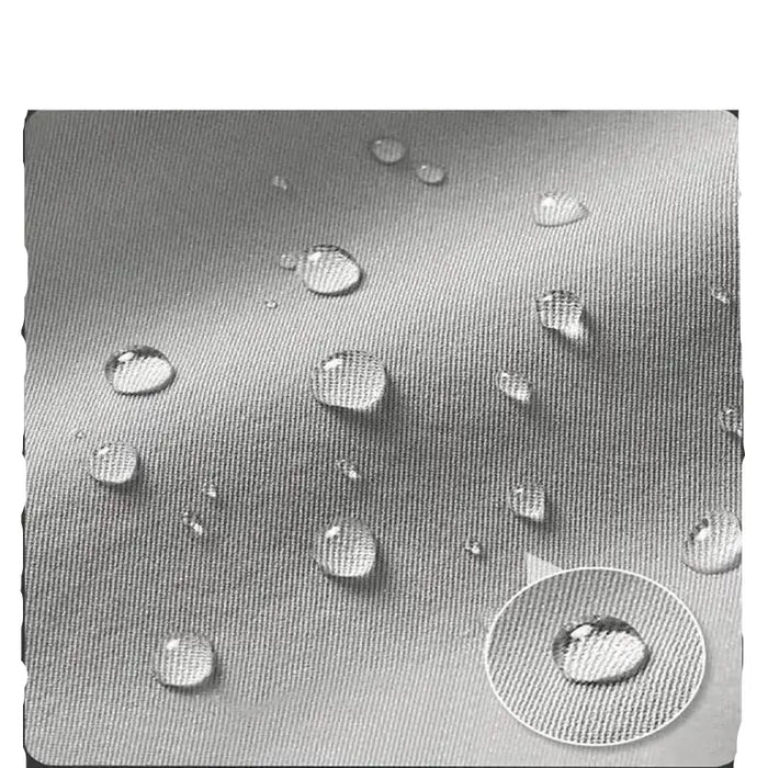 Habicare HBC waterproof all-weather outdoor car cover protecting a vehicle from rain, snow, and sun exposure outdoors.