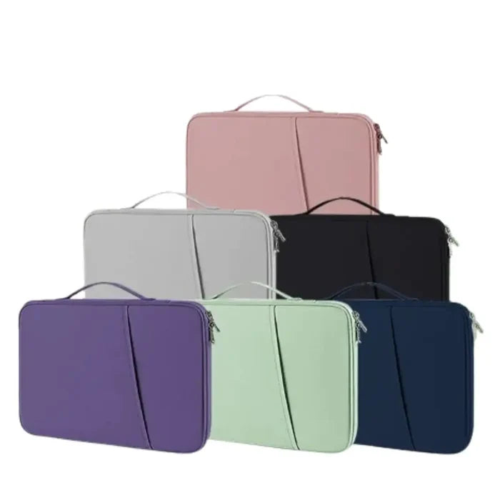 Waterproof 9eight5 laptop sleeve bag for MacBook, durable and protective case with water-resistant material.