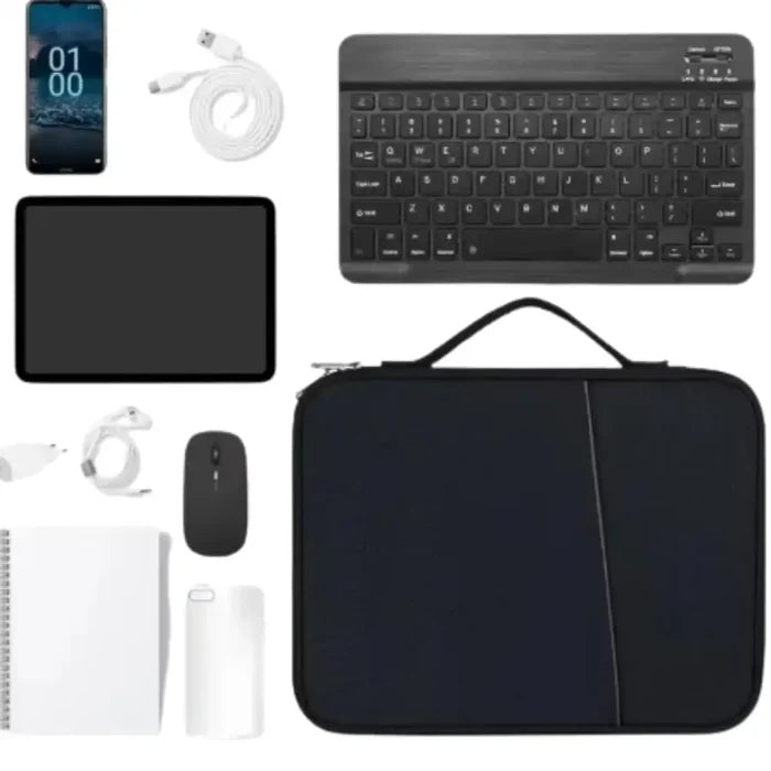 Waterproof 9eight5 laptop sleeve bag for MacBook, featuring durable, water-resistant material and a sleek design.