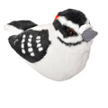 Wild Republic 5 Inch Audubon Birds Downy Woodpecker Plush with Authentic Bird Call
