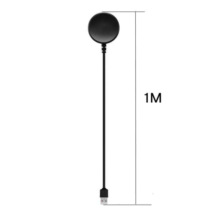Wireless charger for Samsung Galaxy Watch by That Watch Shop, featuring a compact USB charging pad and sleek design.