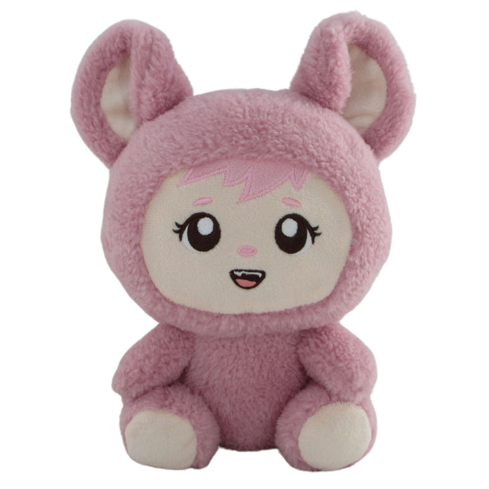 Yoonique Toys LaBabies 8 Inch Sherpa Pink Plush Toy