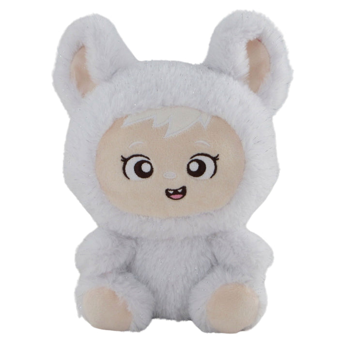 Yoonique Toys LaBabies 8 Inch Sparkle White Plush Toy