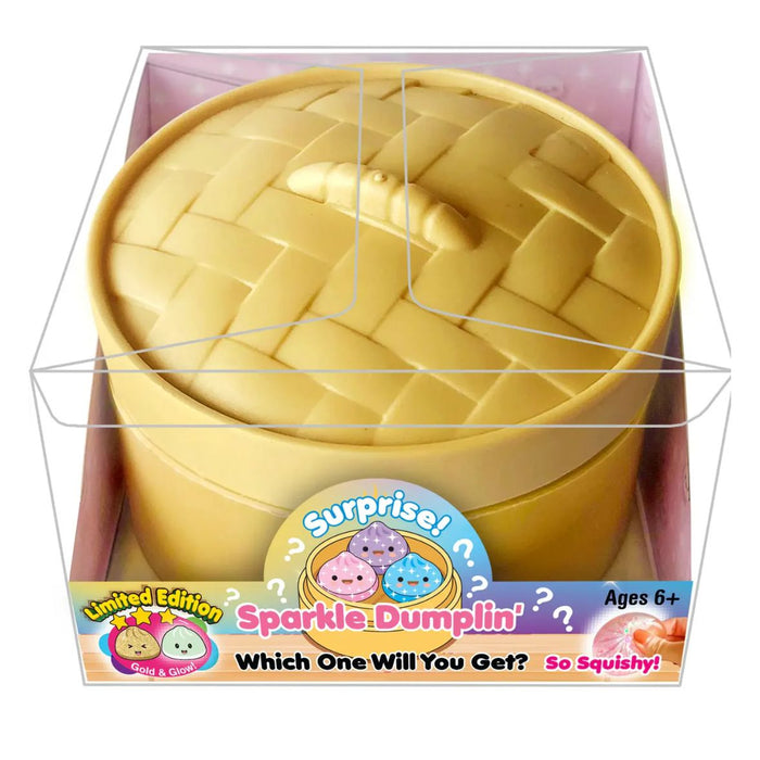 Zorbitz Surprise Sparkle Mini Dumplin' 2.5 Inch Maltose Squishy Sensory Toy